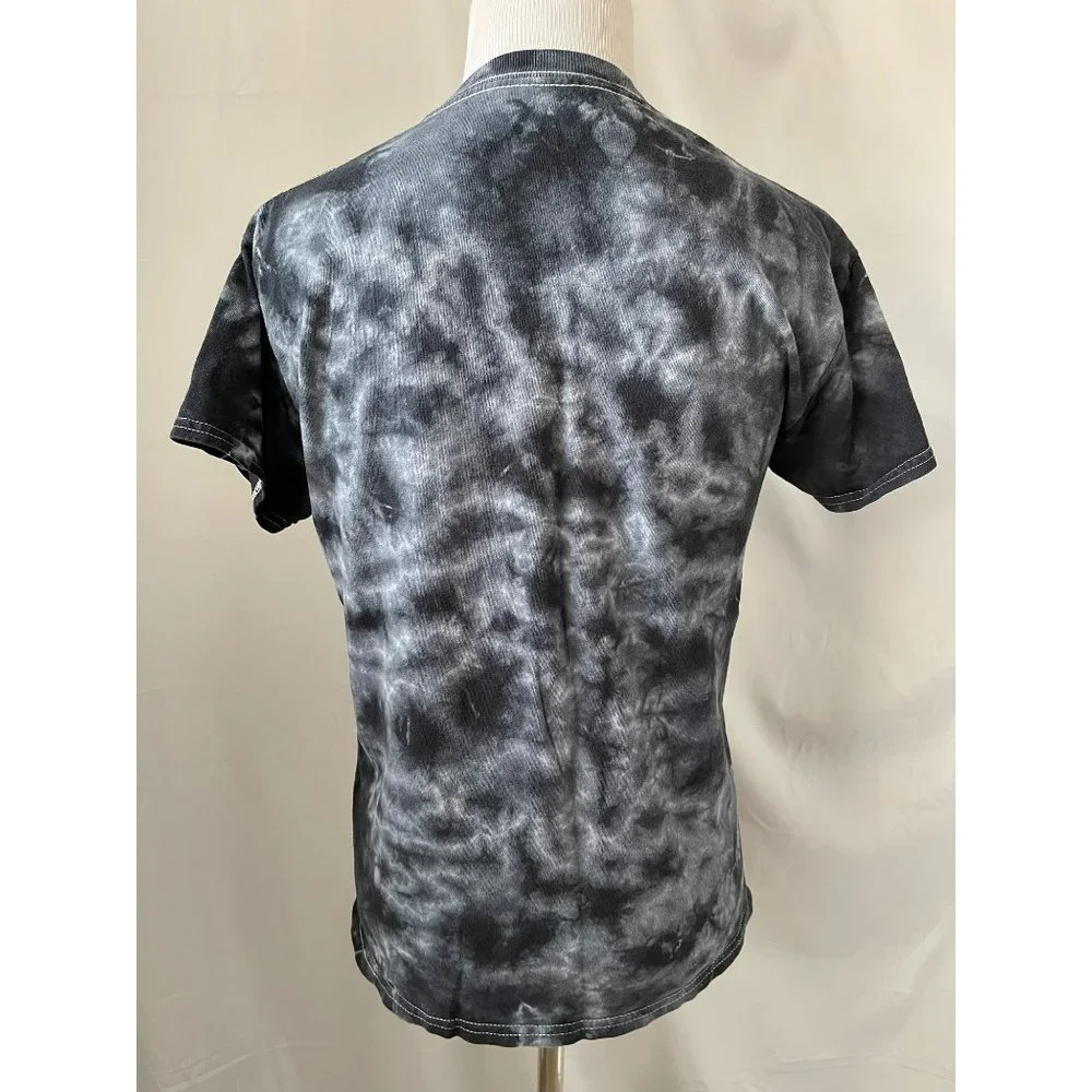 Coca Cola Blue/White Tie Dye Short Sleeve "Enjoy Coca Cola" T-Shirt - Picture 6 of 10